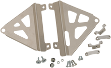 WORKS CONNECTION Radiator Brace Set - Silver - Honda 18-709