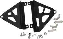 WORKS CONNECTION Radiator Brace Set - Black - Honda 18-B709