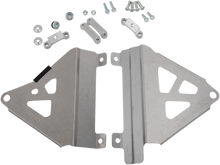 WORKS CONNECTION Radiator Brace Set - Silver - Honda 18-719