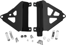 WORKS CONNECTION Radiator Brace Set - Black - Honda 18-B719
