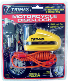 TRIMAX Disc Lock - Yellow - 10 mm T665LY