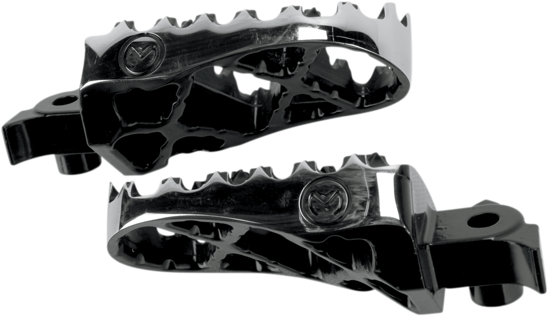MOOSE OFFROAD Hybrid Foot Pegs - Standard - Honda/Kawasaki STCRF-5X