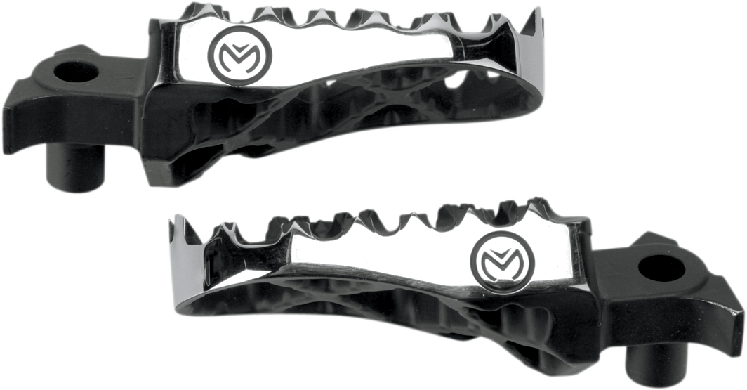 MOOSE OFFROAD Hybrid Foot Pegs - 1/2" Offset - Gas Gas/Yamaha STYZ-5B