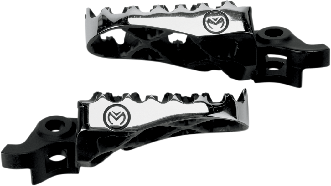 MOOSE OFFROAD Hybrid Foot Pegs - Standard - Kawasaki/Suzuki STKXF-5
