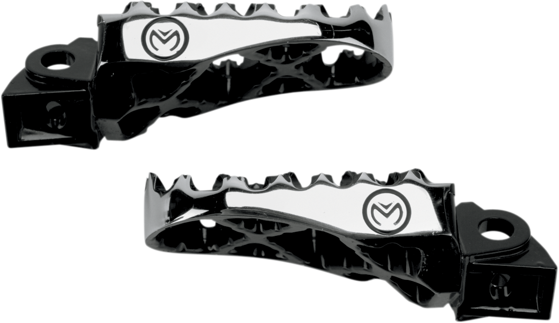 MOOSE OFFROAD Hybrid Foot Pegs - Standard - Kawasaki/Suzuki STKXM-5