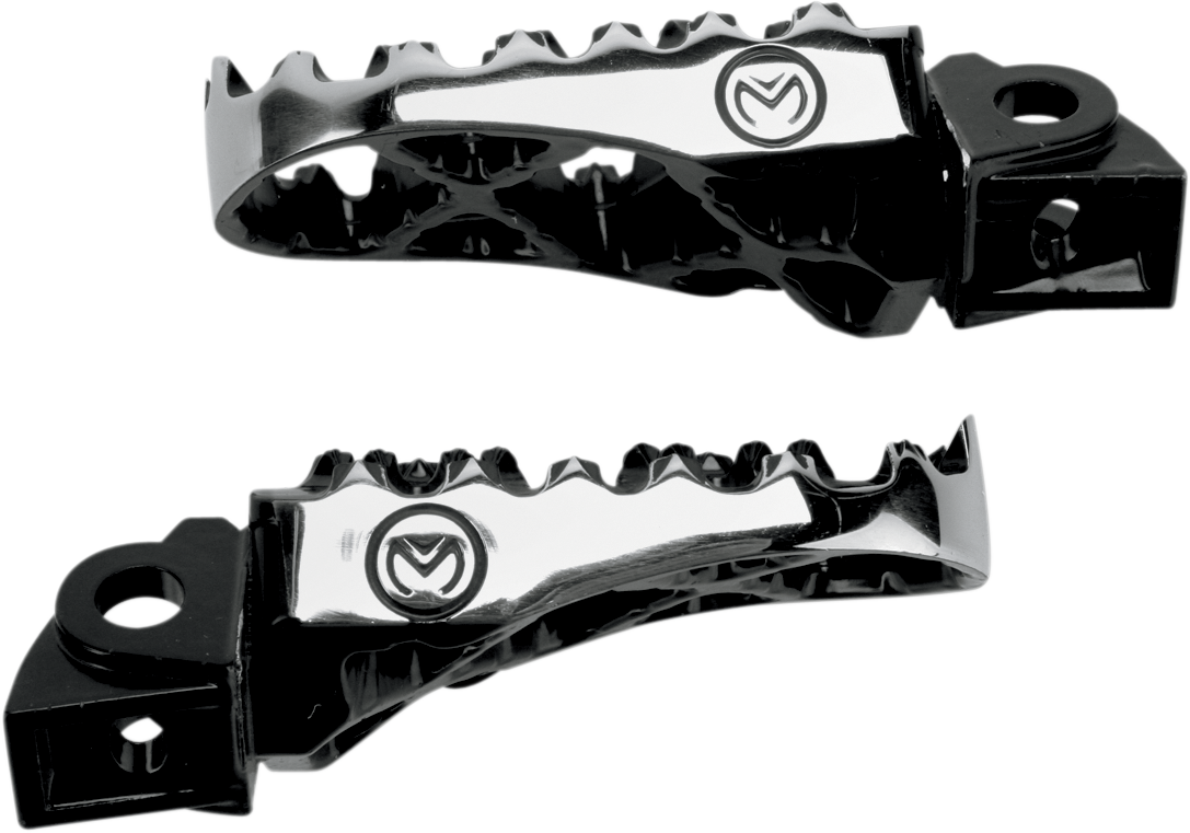 MOOSE OFFROAD Hybrid Foot Pegs - 1/2" Offset - Kawasaki/Suzuki STKXM-5B
