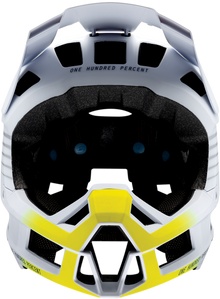 100% Trajecta Helmet - Fidlock - Black/White - Large 80003-00007