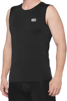 100% Basecamp Sleeveless Base Layer - Black - Small 40046-00000