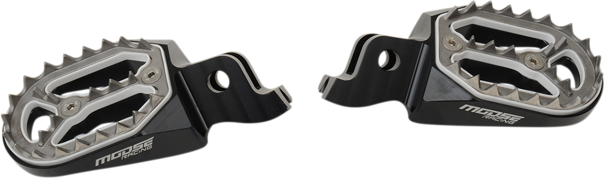 MOOSE OFFROAD Qualifier Foot Pegs - Standard - Kawasaki KX P17-24A4B