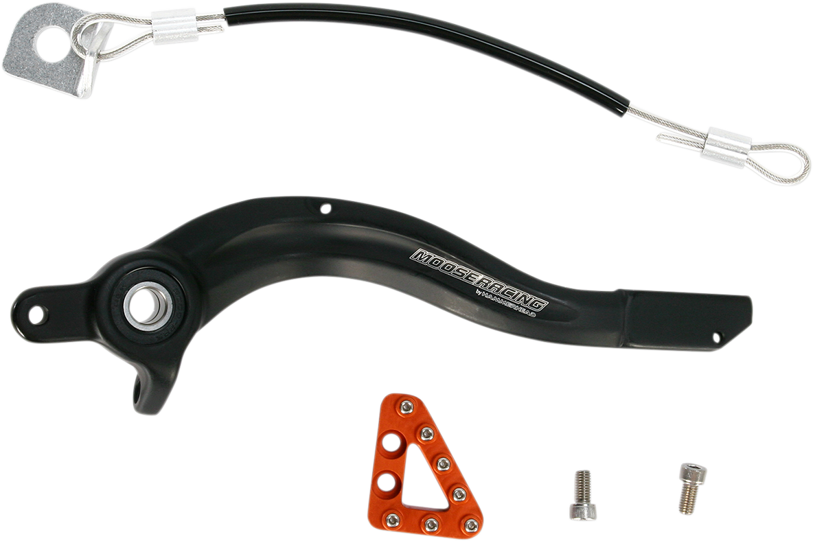 MOOSE OFFROAD Brake Pedal - Orange - KTM 82-0563-21-40