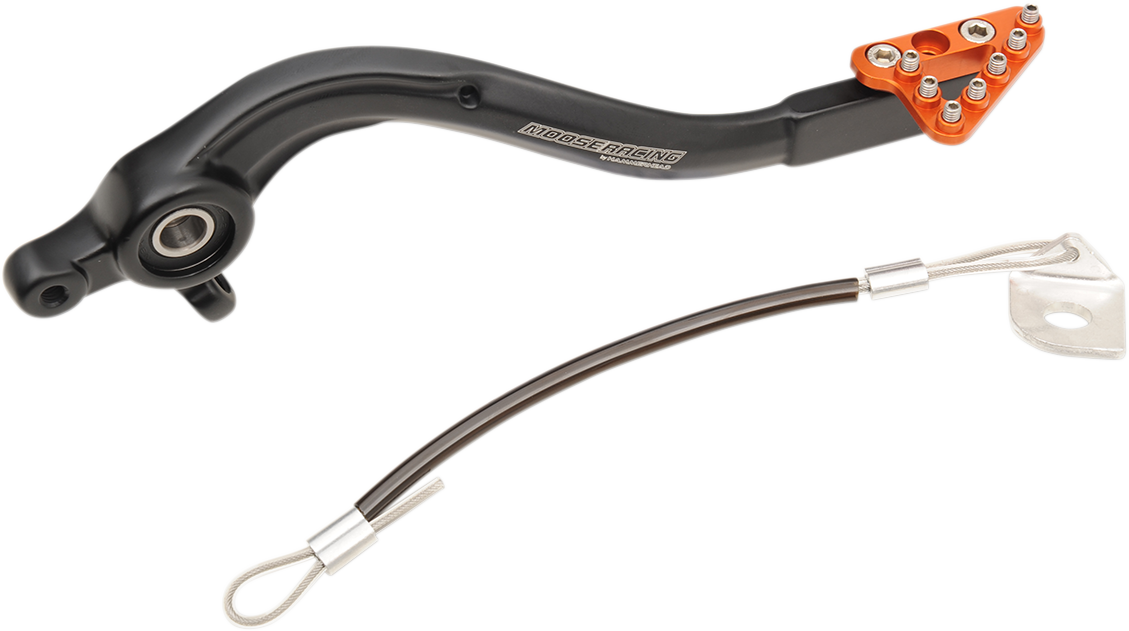 MOOSE OFFROAD Brake Pedal - Orange - KTM 82-0564-21-40