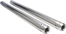 CUSTOM CYCLE ENGINEERING Fork Tubes - 43 mm - Standard Length - Ultra Chrome - Inverted 719070