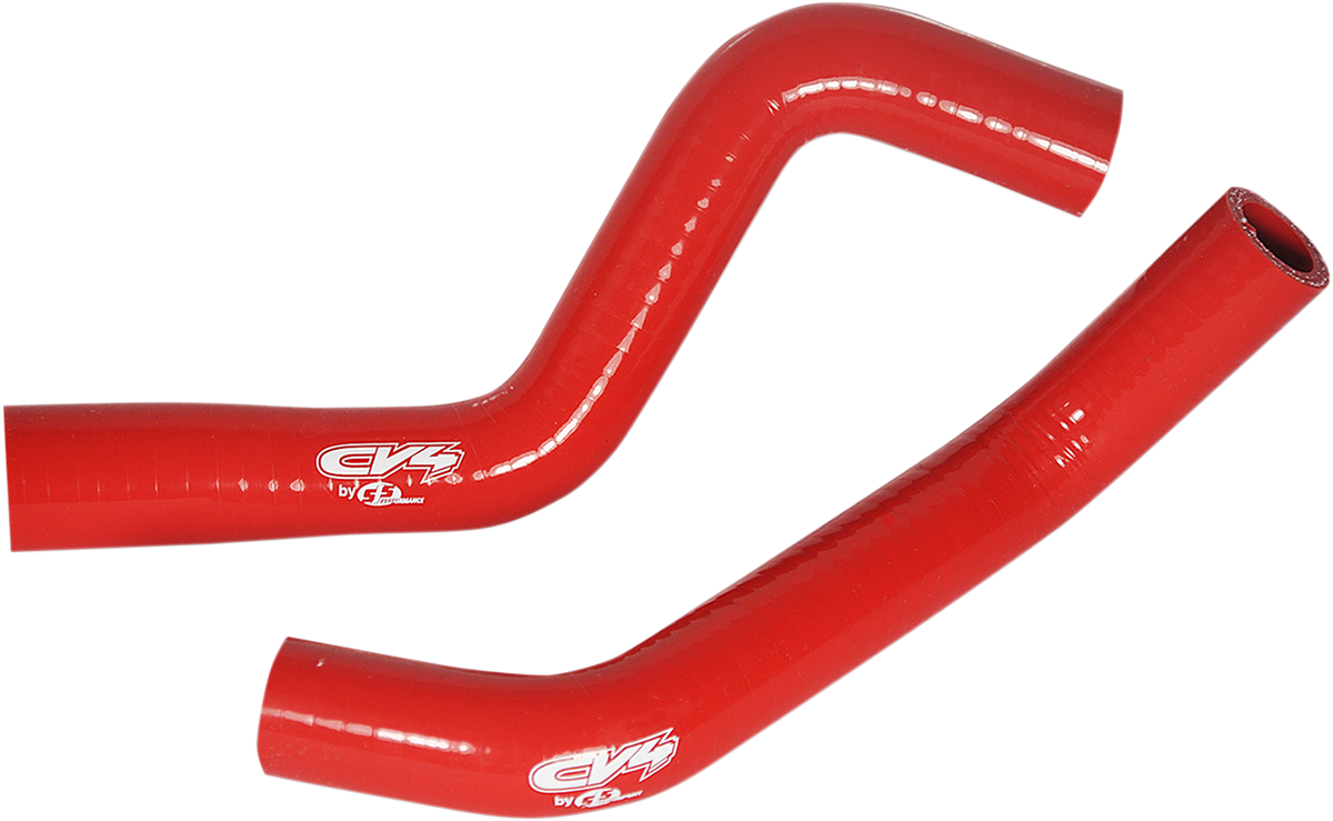 CV4 Replacement Radiator Hose Kit - Red - Yamaha SFSMBC250R