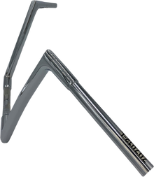 FAT BAGGERS INC. 1-1/4" EZ Install Flat Top Handlebar - 12" - Chrome 707012