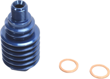 MOOSE OFFROAD Rear Brake Caliper Cooler - Blue M73-120