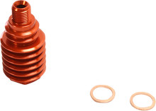 MOOSE OFFROAD Rear Brake Caliper Cooler - Orange M73-150