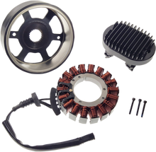 DRAG SPECIALTIES Charging Kit - Black 2112-1518