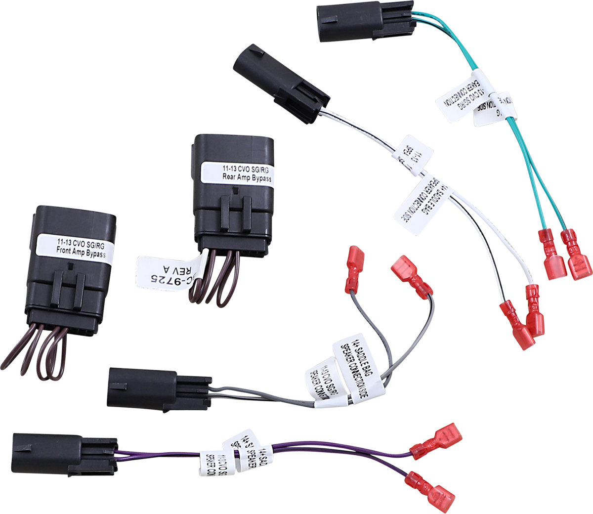 SADDLE TRAMP Bypass Harness - Amplifier - CVO BC-9725