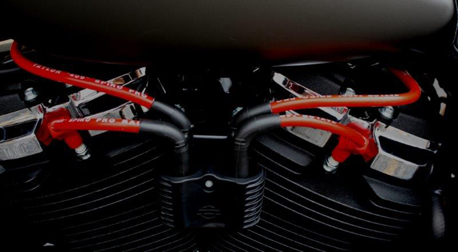 SUMAX Spark Plug Wires - 10.4 mm - Red S49238