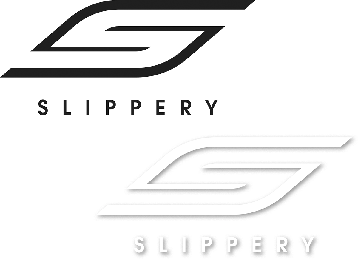 SLIPPERY Die-Cut Decal - Slippery - 6" 4320-2456