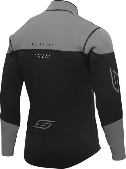 SLIPPERY Breaker Wetsuit and Jacket - Black/Charcoal - Medium 3201-0277