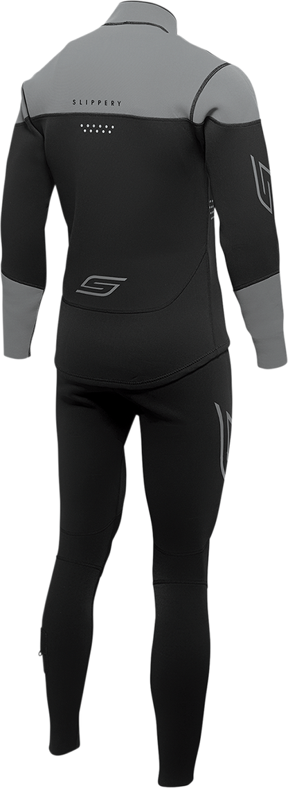 SLIPPERY Breaker Wetsuit and Jacket - Black/Charcoal - Medium 3201-0277