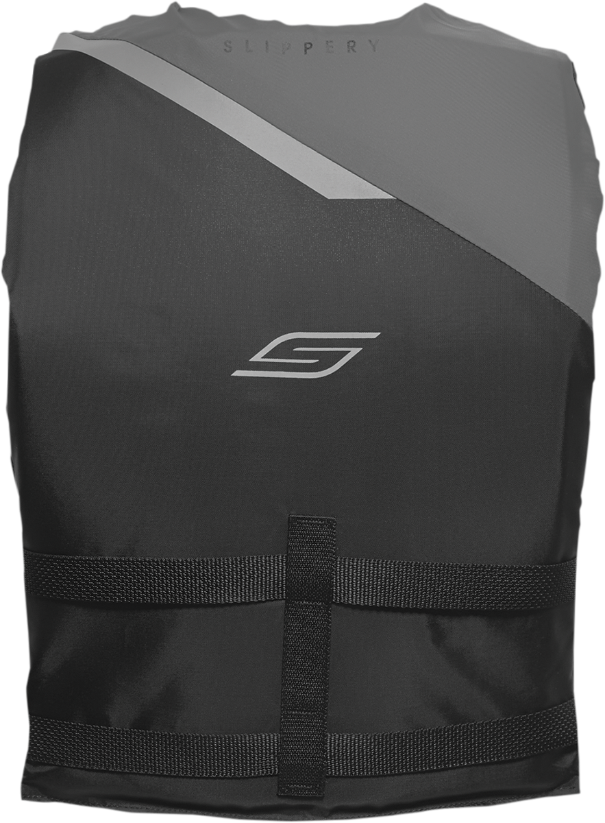 SLIPPERY Impulse Vest - Black/Charcoal - Super L 103014-70100521