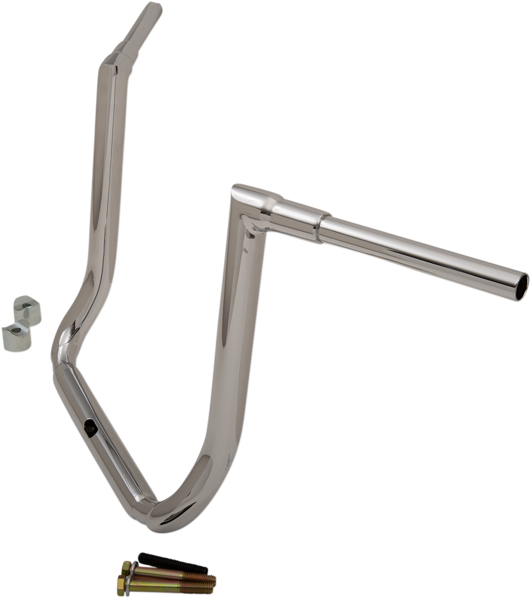 LA CHOPPERS 1-1/2" Grande Twin Peaks Touring Handlebar - 16" - Chrome LA-7364-16