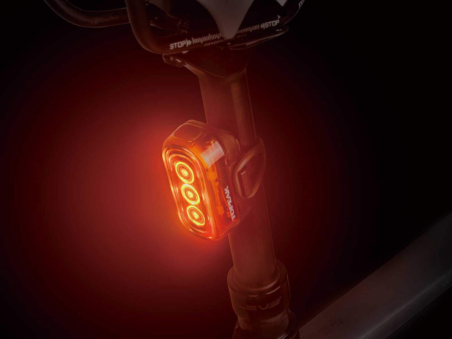 TOPEAK Taillux 100 USB Taillight - LED - 100 lumens 65002093RR