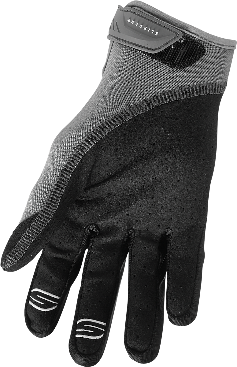 SLIPPERY Circuit Gloves - Black/Charcoal - Large 3260-0447