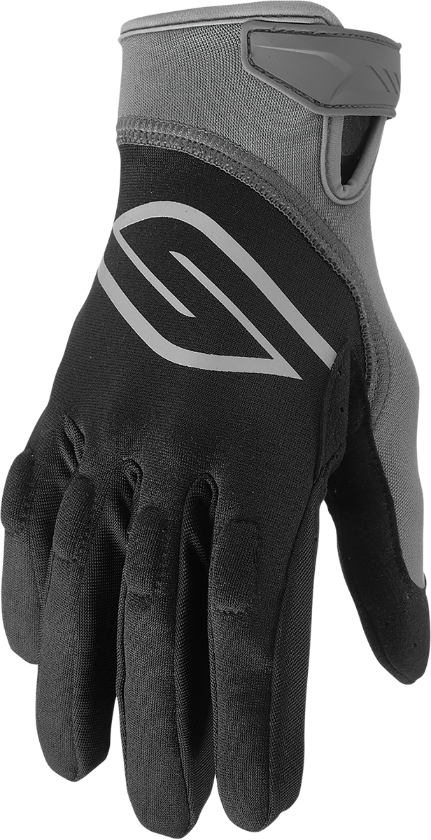 SLIPPERY Circuit Gloves - Black/Charcoal - XL 3260-0448