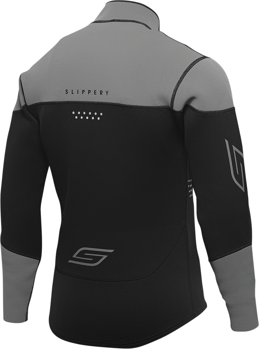 SLIPPERY Breaker Wetsuit and Jacket - Black/Charcoal - Large 3201-0278