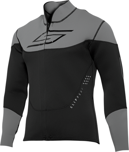 SLIPPERY Breaker Wetsuit and Jacket - Black/Charcoal - Large 3201-0278