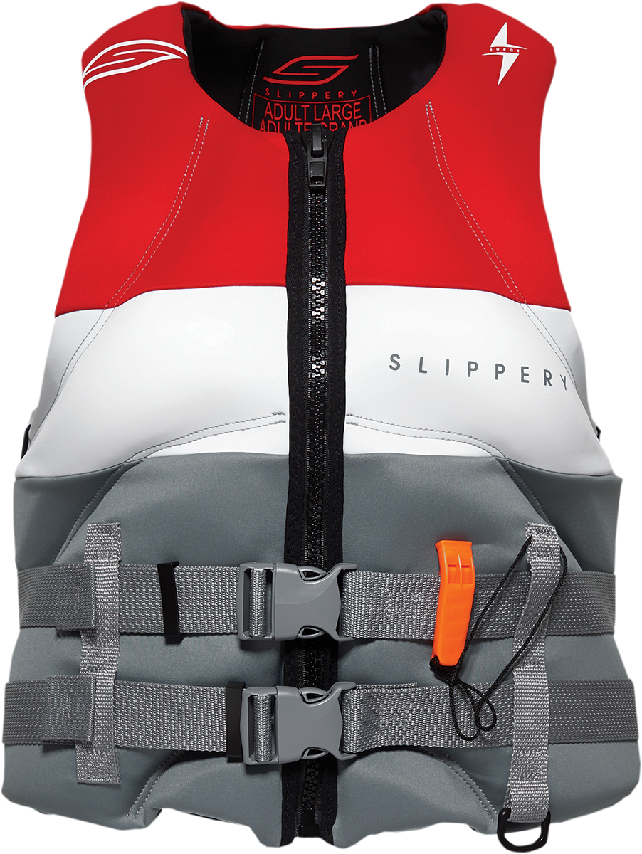 SLIPPERY Surge Neo Vest - Charcoal/Red - 3XL 142414-10007021