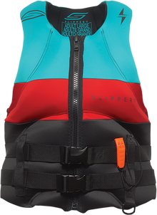 SLIPPERY Surge Neo Vest - Black/Aqua - Large 142414-50504021