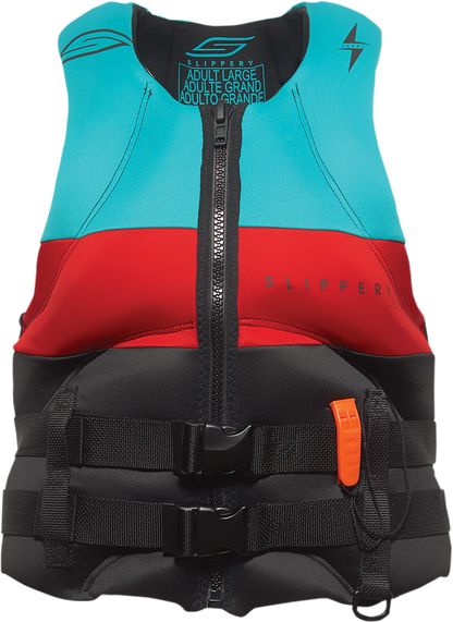 SLIPPERY Surge Neo Vest - Black/Aqua - 3XL 142414-50507021
