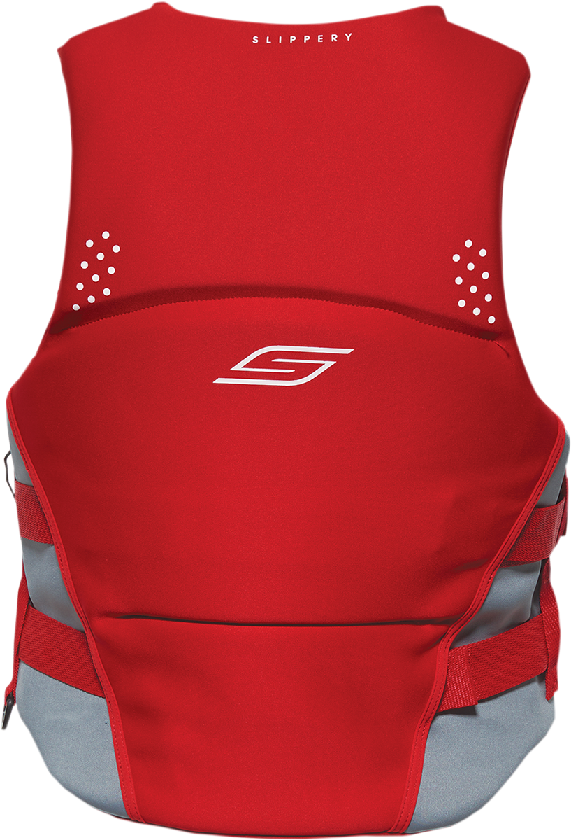 SLIPPERY Array Neo Vest - Red/Charcoal - Medium 143014-10003021
