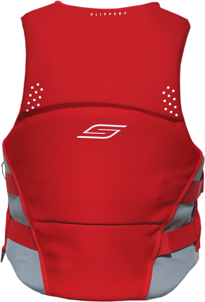 SLIPPERY Array Neo Vest - Red/Charcoal - Medium 143014-10003021