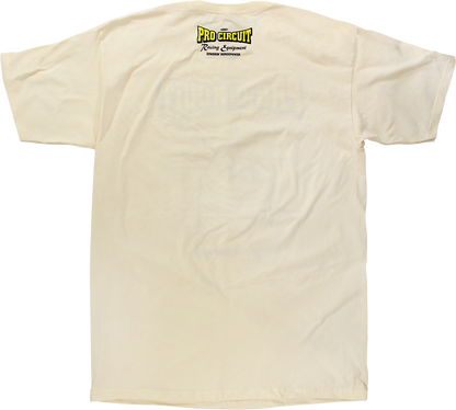 PRO CIRCUIT Spark Plug T-Shirt - Cream - Small 6431750-010