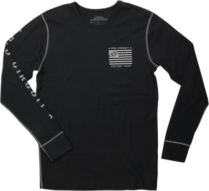 PRO CIRCUIT Thermal Long-Sleeve T-Shirt - Black - Small 6412101-010