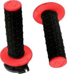 TORC1 Defy Lock-On Grips - Black/Red 2650-0204