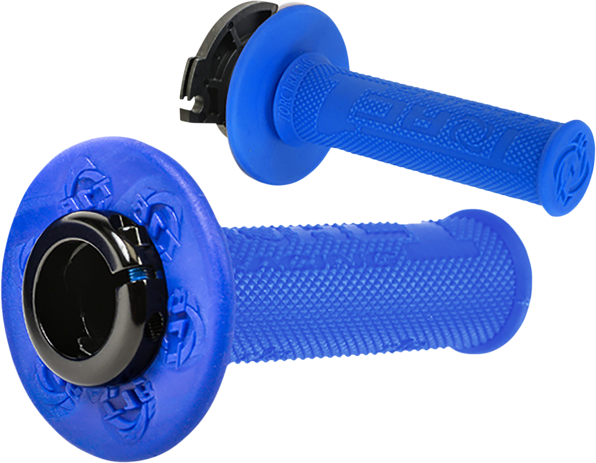 TORC1 Defy Lock-On Grips - Blue 4650-0302