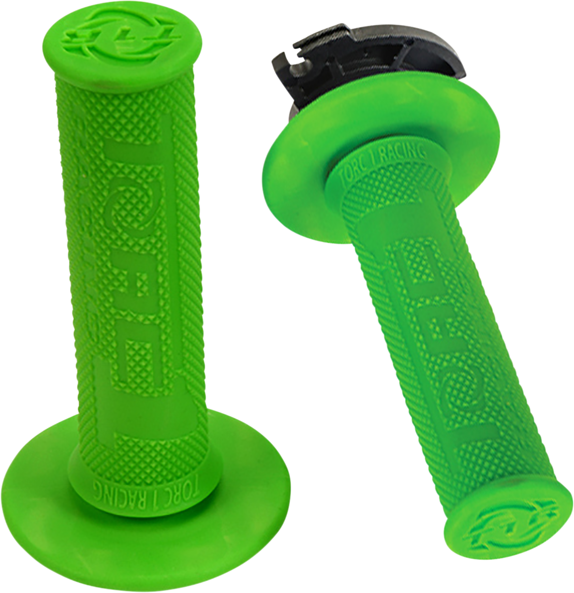 TORC1 Defy Lock-On Grips - Green 4650-0802