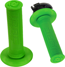 TORC1 Defy Lock-On Grips - Green 4650-0802