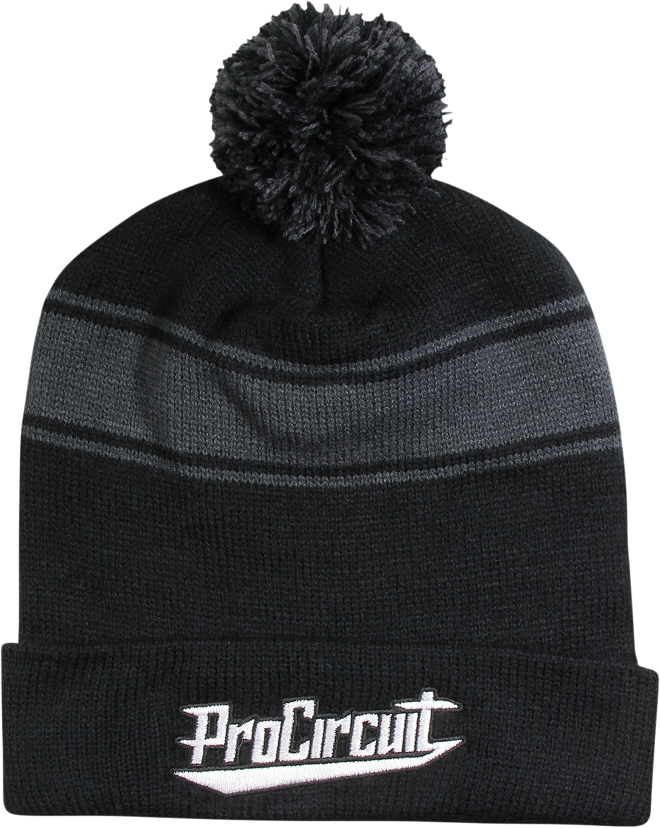 PRO CIRCUIT Beanie - Charcoal/Black/Gray 68100