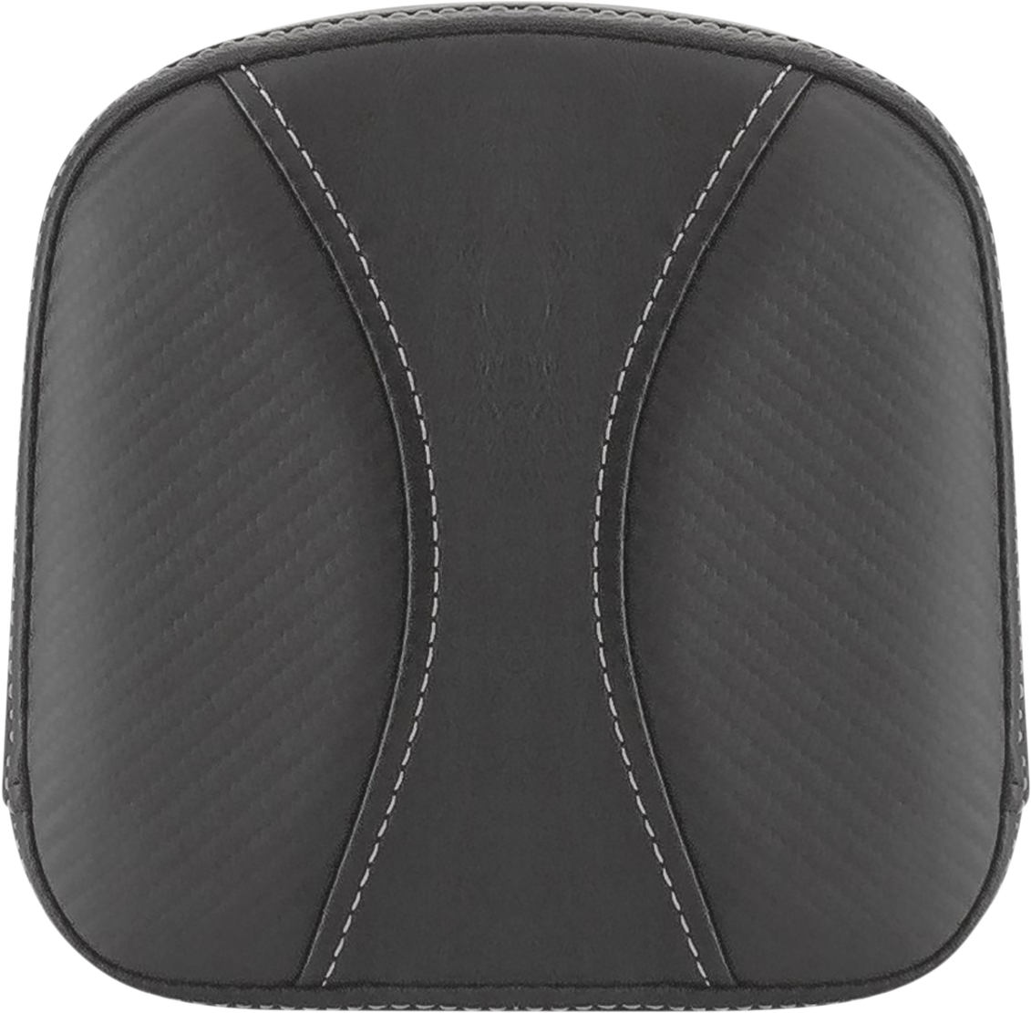 SADDLEMEN Sissy Bar Pad - Contoured - Black - FL '99-'23 040742