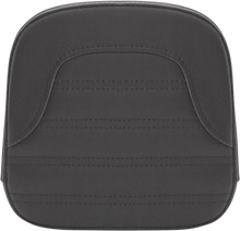 SADDLEMEN Sissy Bar Pad - Roll & Pleat - Black - FL '99-'23 040761
