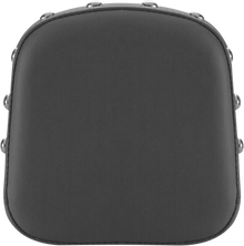 SADDLEMEN Sissy Bar Pad - Smooth - Black - Studded - FL '99-'23 040701