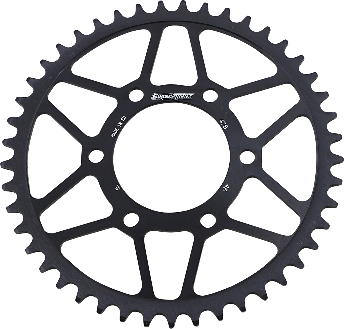 SUPERSPROX Rear Sprocket - 45 Tooth - Kawasaki/Polaris RFE-478-45-BLK