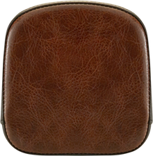 SADDLEMEN Tall Sissy Bar Pad - Lariat - Distressed - Brown - FL '99-'23 040741
